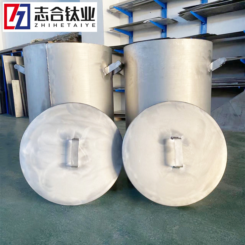 廠家定制TA2耐腐蝕鈦桶 化工用鈦槽鈦材加工 可來圖定 制